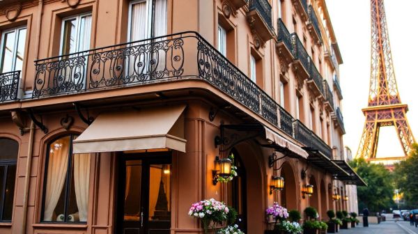 Top hôtels romantiques à Paris pour un séjour inoubliable